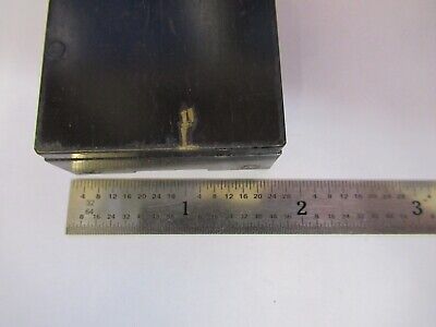 LEITZ SLIDE CURVATURE 894168 MEASURING TOOLMAKER MICROSCOPE PART AS PIC &A9-A-89