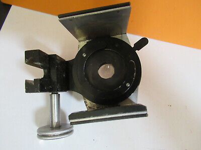 ANTIQUE BAUSCH LOMB CONDENSER  +IRIS OPTICS MICROSCOPE PART AS PICTURED P6-A-184