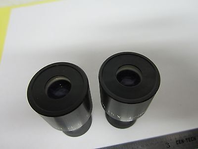 MICROSCOPE WF 15X EYEPIECES 12 mm AO BAUSCH OPTICS AS IS BIN#G9-04