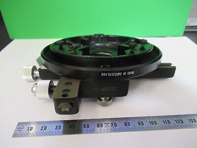 WILD HEERBRUGG SWISS M11 XY STAGE TABLE MICROSCOPE PART AS PICTURED &Q9-A-02