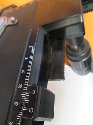 OLYMPUS JAPAN XY STAGE TABLE U-SVRDT-3 PRO MICROSCOPE PART AS PICTURED &A2-A-72