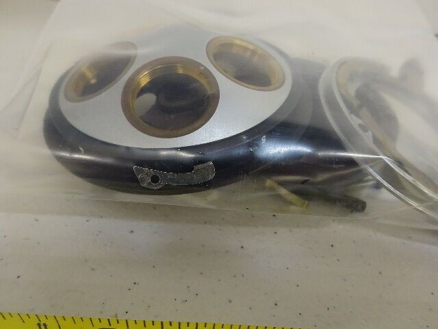 MICROSCOPE PART LEITZ ORTHOLUX NOSEPIECE ASSEMBLY PIECES AS IS AJ-18