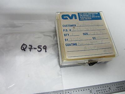 OPTISCHER CVI-LINSENFILTER NORTHROP LASER OPTICS AS IS BIN#Q7-59