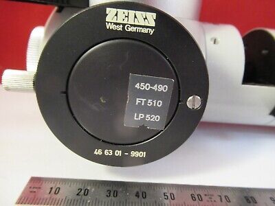 ZEISS GERMANY 466301 VERTICAL ILLUMINATOR OPTICS MICROSCOPE PART AS PIC &95-B-12