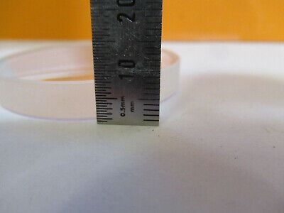 OPTICAL 50mm DIAMETER FLAT FUSED SILICA LASER OPTICS AS PICTURED P3-A-50A