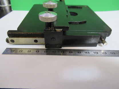 ANTIQUE SPENCER AO  STAGE XY TABLE MICROSCOPE PART AS PICTURED W9-B-51