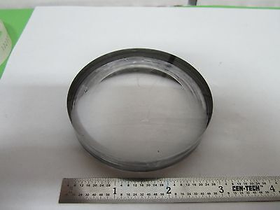 OPTICAL LARGE THICK LENS CONVEX CONCAVE LASER OPTICS BIN#A5-B-11