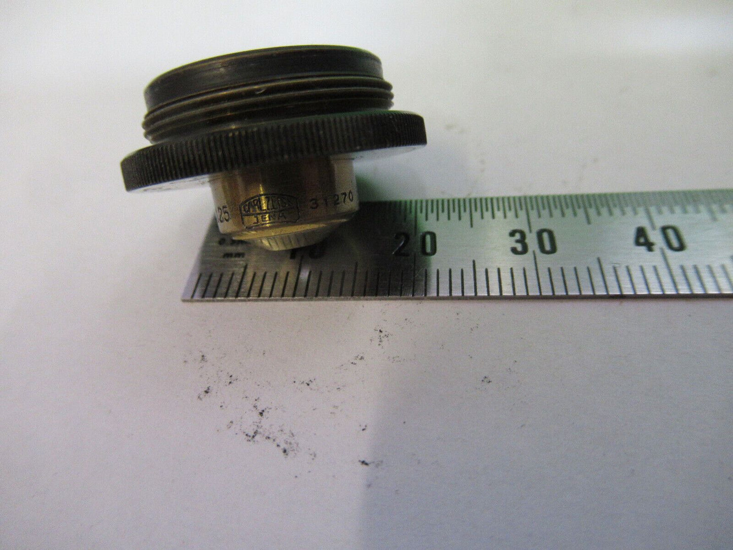 ANTIQUE CARL ZEISS 95 LENS OBJECTIVE MICROSCOPE PART AS PICTURED #H3-A-65