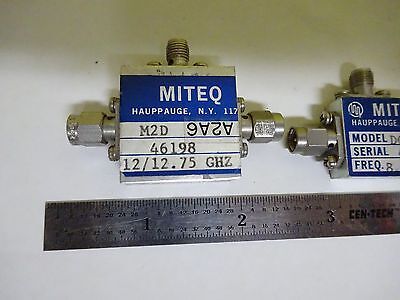 RF MICROWAVE FREQUENCY MODULES MITEQ NEW YORK SMA CONNECTOR AS IS BIN#X7-14