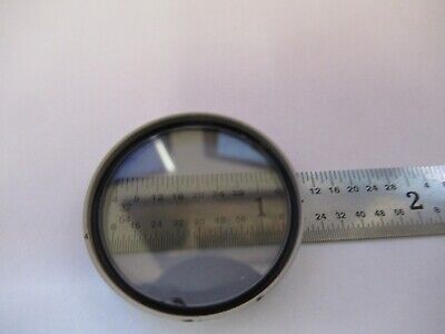 CARL ZEISS GERMANY NEUTRAL DENSITY FILTER MICROSCOPE PART AS PIC &50-A-06