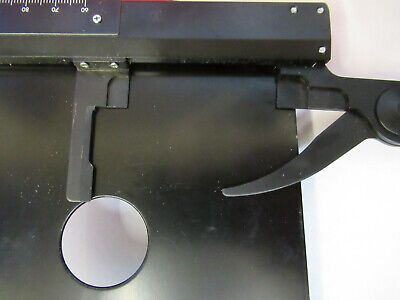 SUPERB BAUSCH LOMB XY STAGE TABLE PERFECT MICROSCOPE PART AS PICTURED &8Z-A-65