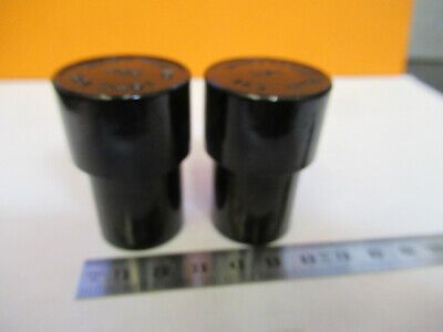 LOT BAUSCH LOMB EMPTY PLASTIC OBJECTIVE CANISTER MICROSCOPE PART AS PIC W3-B-29