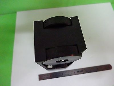 MICROSCOPE POLYVAR REICHERT LEICA ILLUMINATOR IRIS PATH OPTICS AS IS BIN#W2-04