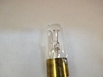 MICROSCOPE PART ZEISS GERMANY LAMP BULB 6V 15W 67271 POLMI OPTICS AS IS #T2-B-08