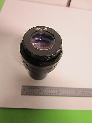 MICROSCOPE PART EYEPIECE POLYVAR REICHERT LEICA WPK 10X OPTICS AS IS BIN#R6-05