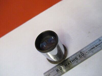 ANTIQUE BAUSCH LOMB EYEPIECE 10X OPTICS MICROSCOPE PART AS PICTURED &8z-a-115