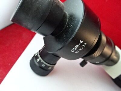 OLYMPUS JAPAN 0SM-4 10x/13 MICROSCOPE OPTICS METALLOGRAPH INSPECTION AS IS 87-14