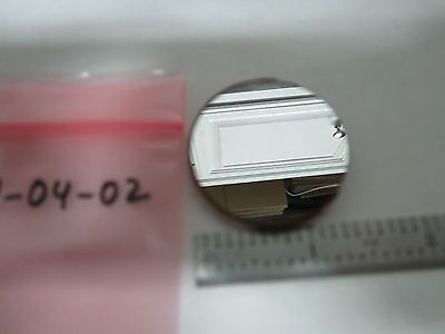 OPTICAL FILTER REMOVED FROM INSTRUMENT  #1-04-02 LASER OPTICS BIN#1