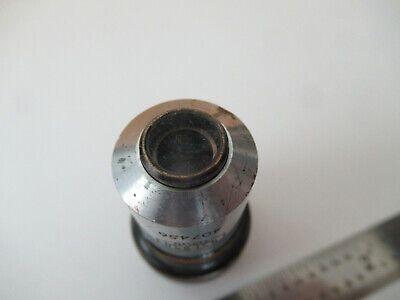 OLYMPUS JAPAN OBJECTIVE M PLAN 10X LENS MICROSCOPE PART AS PICTURED &F5-A-150