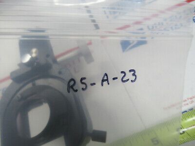 LEICA GERMANY DMRX CONDENSER HOLDER  MICROSCOPE PART AS PICTURED R5-A-23