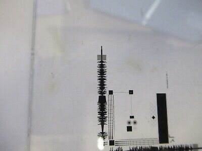 OPTICAL RARE TEST ELECTROMASK SHADOWMASK SAMPLE OPTICS AS PICTURED &A9-A-49