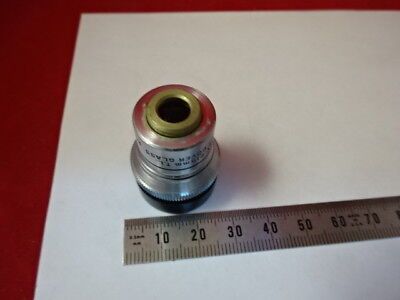 BAUSCH LOMB OBJECTIVE 8X OPTICAL MICROSCOPE PART OPTICS AS PICTURED &AM-A-21