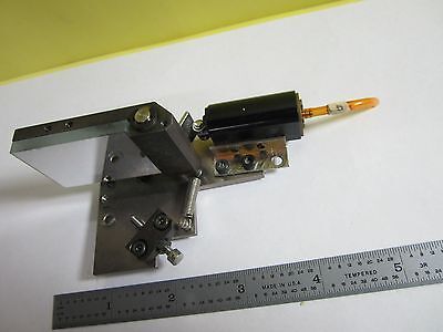 OPTICAL MIRROR AIR PNEUMATIC MOVEMENT for LASER OPTICS AS IS BIN#32-B-22