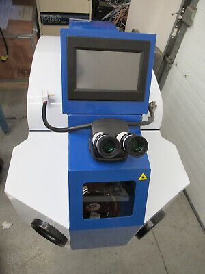 LASER WELDING MACHINE YAG 200 WATTS METAL WELD REPAIR JEWELRY NEW AS PICTURED