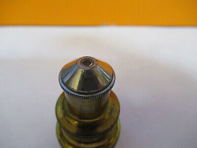 BAUSCH LOMB ANTIQUE 1/6 OBJECTIVE LENS MICROSCOPE PART AS PICTURED &A2-FT-76