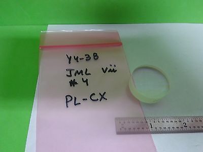 OPTICAL PLANO CONVEX LENS JML #4 LASER OPTICS AS IS BIN#Y4-38