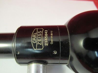 ZEISS GERMANY TUBUS BERTRAND CONOS POLAR POLARIZER MICROSCOPE PART OPTICS 46A-17