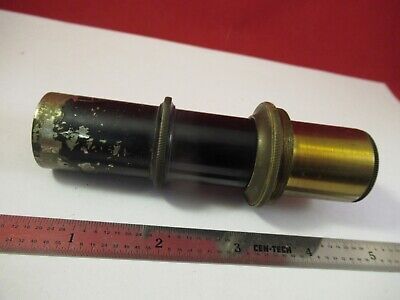 ANTIQUE BRASS TUBUS SPENCER BUFFALO MICROSCOPE PART AS PICTURED &FT-5-193