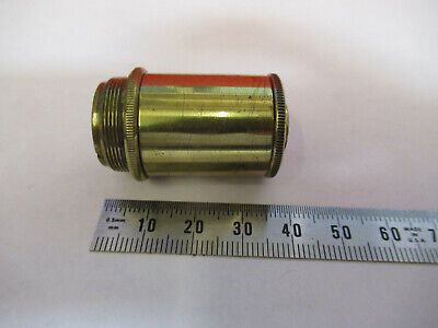 ANTIQUE BRASS WATSON UK 1860s OBJECTIVE MICROSCOPE PART AS PICTURED &F6-B-12