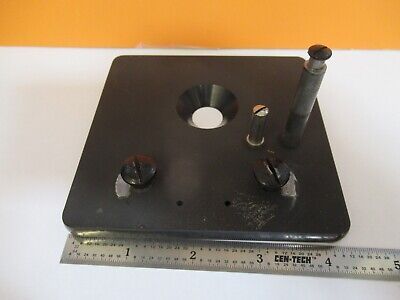 ANTIQUE SPENCER BUFFALO STAGE TABLE MICROSCOPE PART AS PICTURED &FT-1-A-60