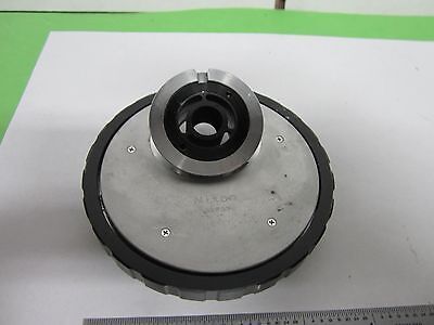 MICROSCOPE PART NIKON JAPAN NOSEPIECE AS IS BIN#Q6-10