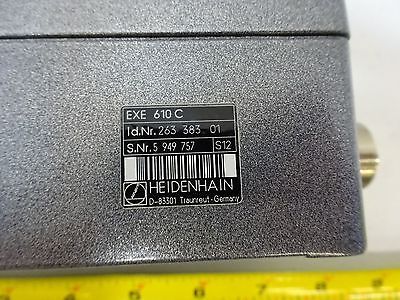 MICROSCOPE PART HEIDENHAIN EXE 610C POSITIONING SIGNAL READ AS IS BIN#TA-1-3-A