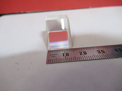 BAUSCH LOMB OPTICS GLASS PRISM MICROSCOPE PART AS PICTURED #S5-A-08