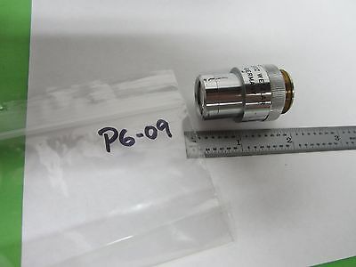 MICROSCOPE PART LEITZ WETZLAR GERMANY OBJECTIVE 3.2X OPTICS AS IS BIN#P6-09