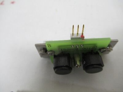 ZEISS AXIOTRON GERMANY SWITCHES BOARD MICROSCOPE PART AS PICTURED &FT-3-25