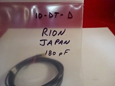 LÄRMKABEL 10-32 MICRODOT für RION JAPAN BESCHLEUNIGUNGSMESSER VIBRATION #10-DT-D