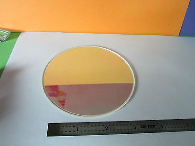 OPTISCHER GROSSER BESCHICHTETER FILTER LASEROPTIK BIN#31-18