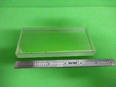 OPTICAL COATED RECTANGULAR WINDOW LASER OPTICS AS IS BIN#36-FT-11