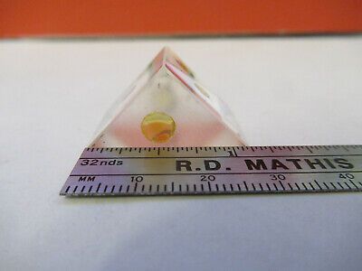 OPTICAL GLASS PRISM OPTICS AS PICTURED #W8-FT-20