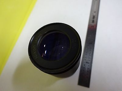 MICROSCOPE PART NIKON JAPAN EYEPIECE  10X/21  OPTICS AS IS BIN#X3-10