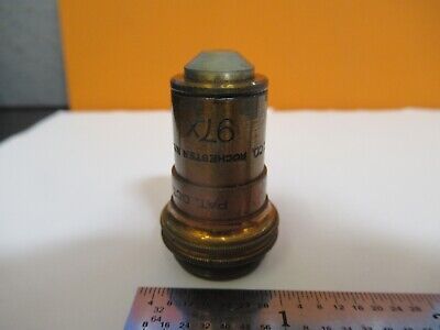 BAUSCH LOMB BUFFALO 97X OBJECTIVE OPTICS MICROSCOPE PART AS PICTURED &1E-C-71