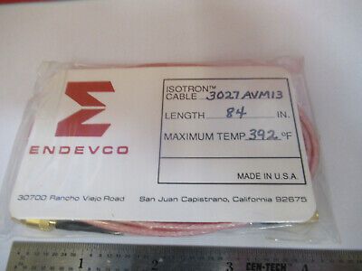 ENDEVCO CABLE 3027AVM13 for TRIAXIAL ACCELEROMETER SENSOR AS PICTURED #8-DT-F