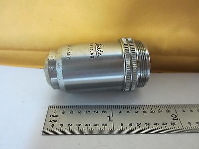 MICROSCOPE PART OBJECTIVE 40X LEITZ GERMANY OPTICS BIN#N7-64