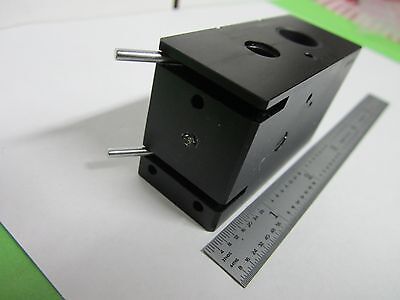 LEITZ SLIDE IRIS ILLUMINATOR 563547 MICROSCOPE PART OPTICS AS IS BIN#M3-06