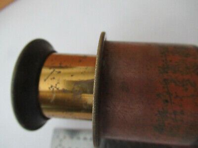 ANTIQUE BRASS ENGLAND HENRY CROUCH EYEPIECE MICROSCOPE PART AS PICTURED F3-A-11