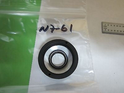 MICROSCOPE PART DARK PHASE LENS ASSEMBLY ZEISS GERMANY OPTICS BIN#N7-61